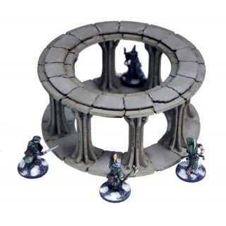 Frozen City Ruins - Round Colonnade