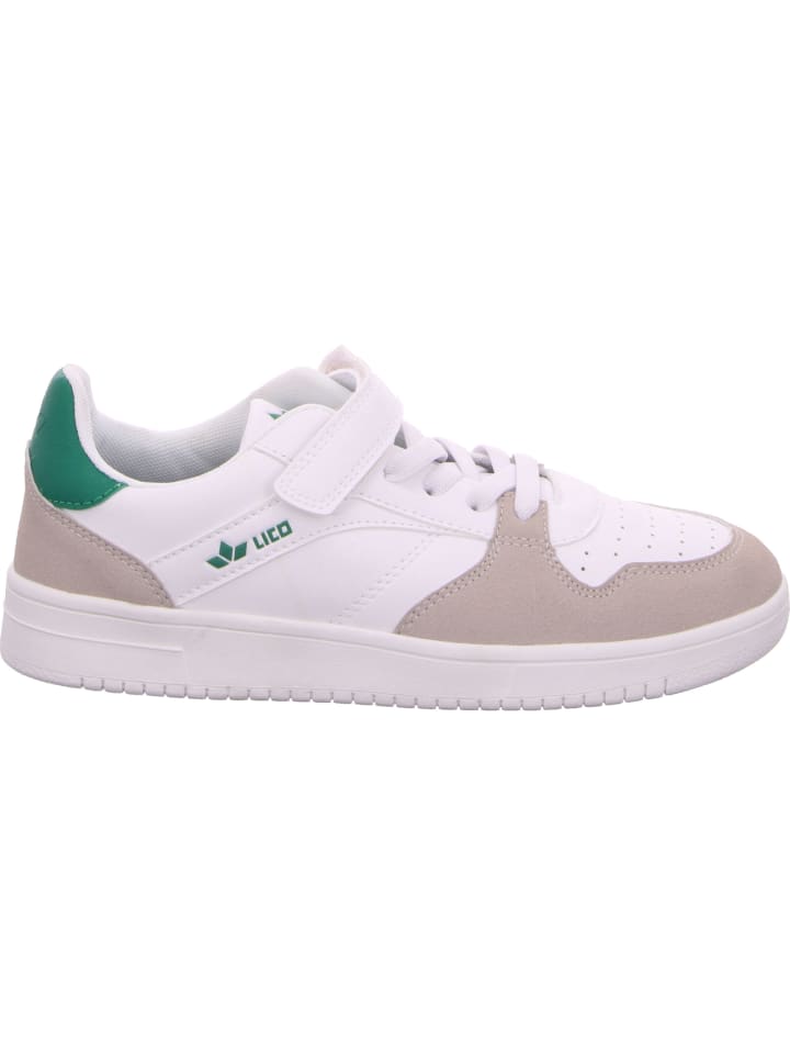 Lico Klettschuhe Chad in weiß/grün günstig kaufen