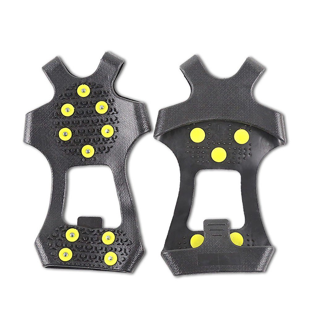 Aphollod Steigeisen Anti Rutsch Schuhspikes Ersatzspikes Ice Grips Schuhkrallen, Steigeisen als Gleitschutz bei Glatteis - inkl. 10 Ersatz-Schneespikes