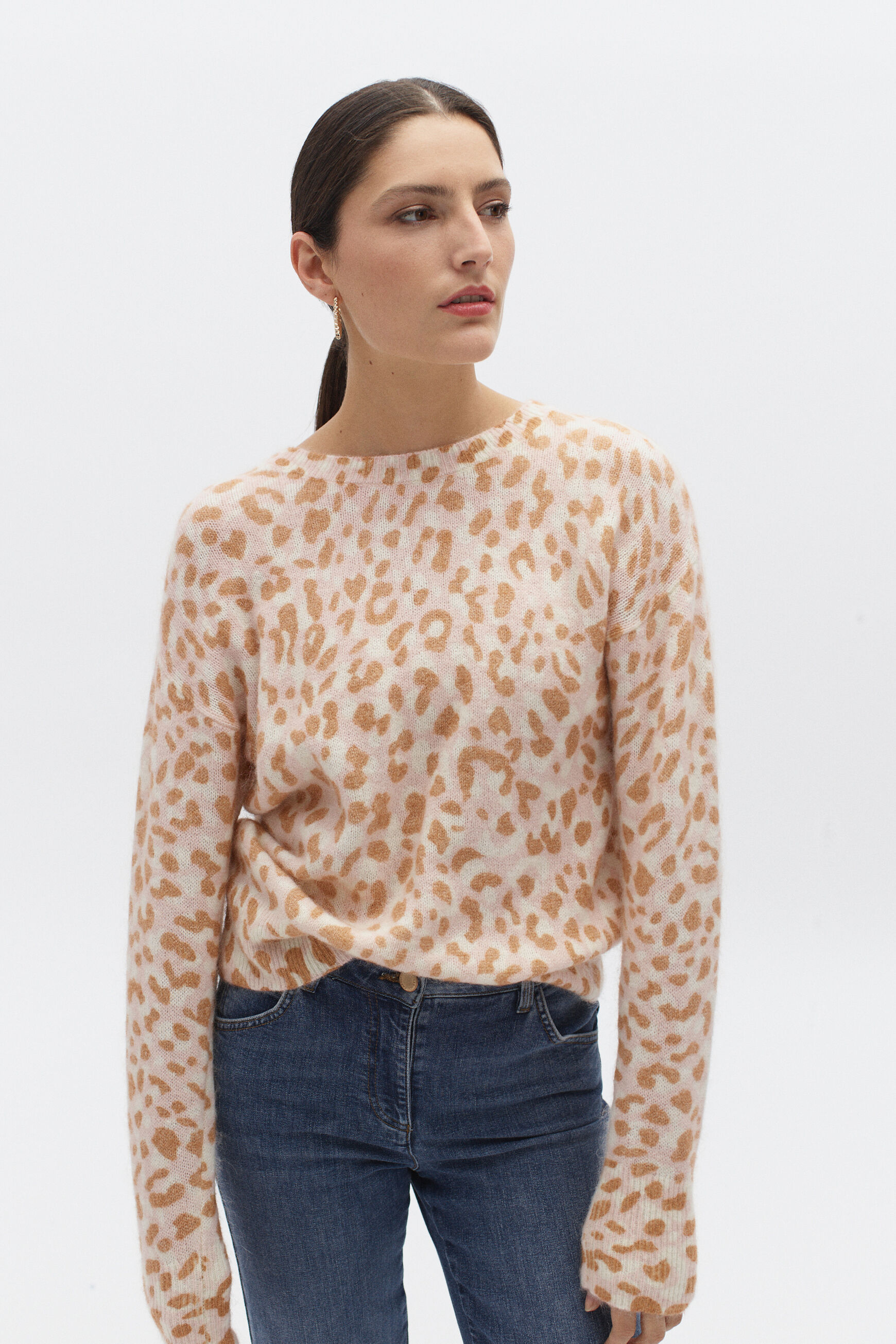 pull dany rose clair femme