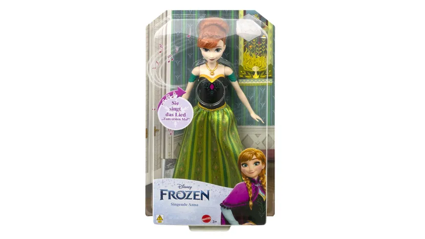 Die Eiskönigin singende Anna-Puppe (D)