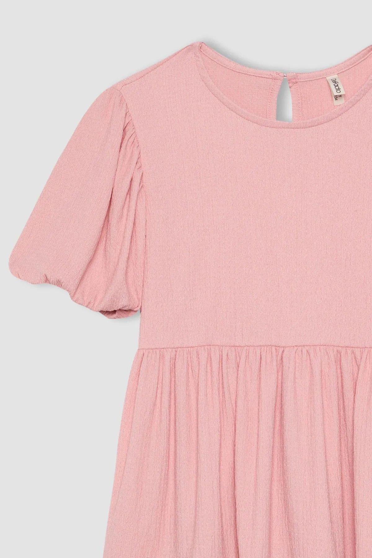 DeFacto  Kurzärmliges Wickelkleid für Mädchen - B4335a824sm