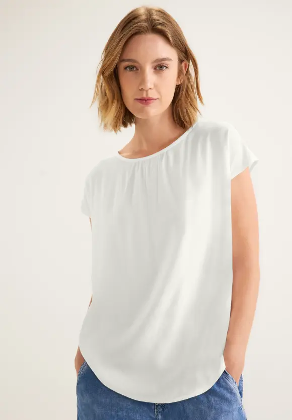 Street One Bluse mit Raffungen