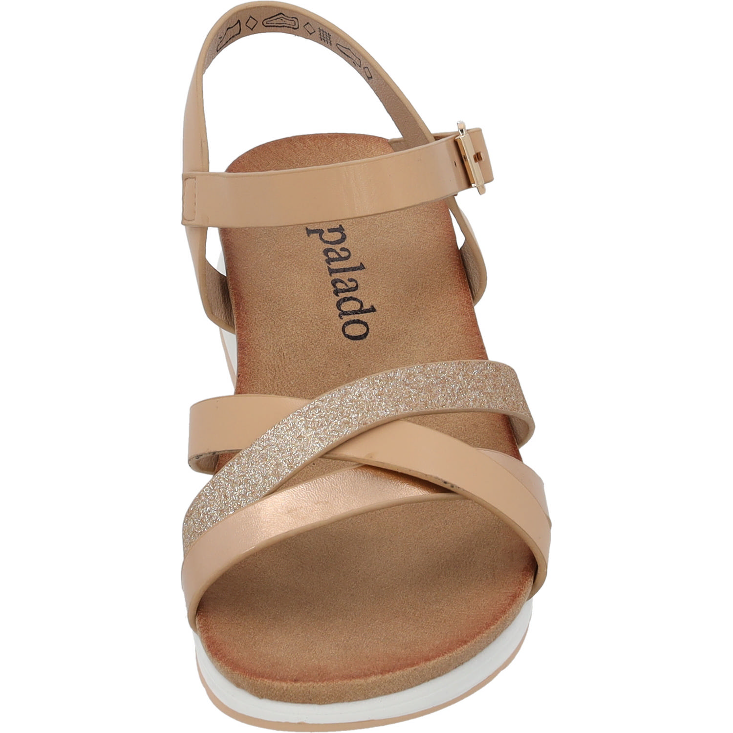 Palado Jantai, Sandalen, Damen, Bronze