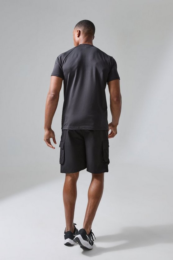 Man Active perforiertes T-Shirt