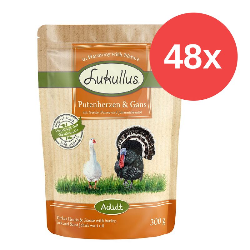 Sparpaket Lukullus Frischebeutel 48 x 300 g