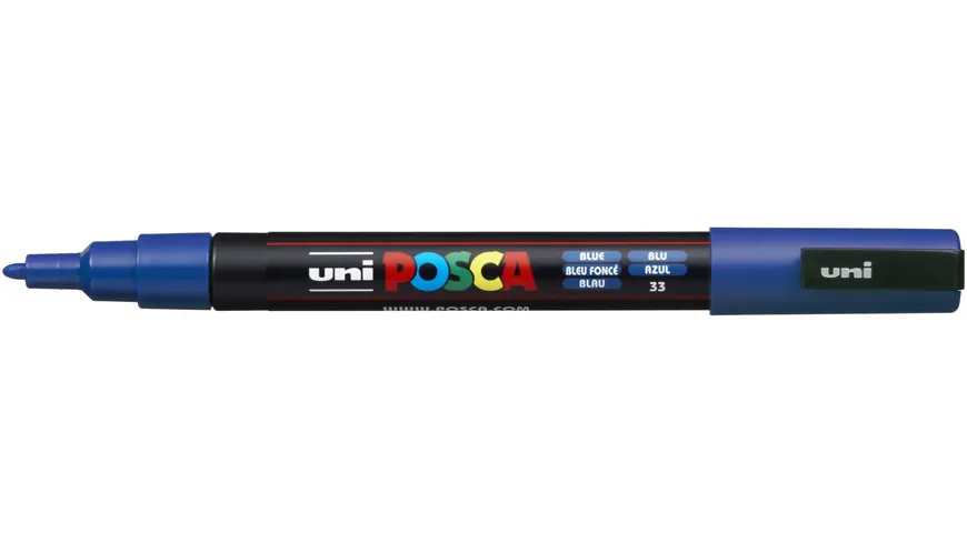 FABER-CASTELL  Marker UNI POSCA PC-3M blau blau