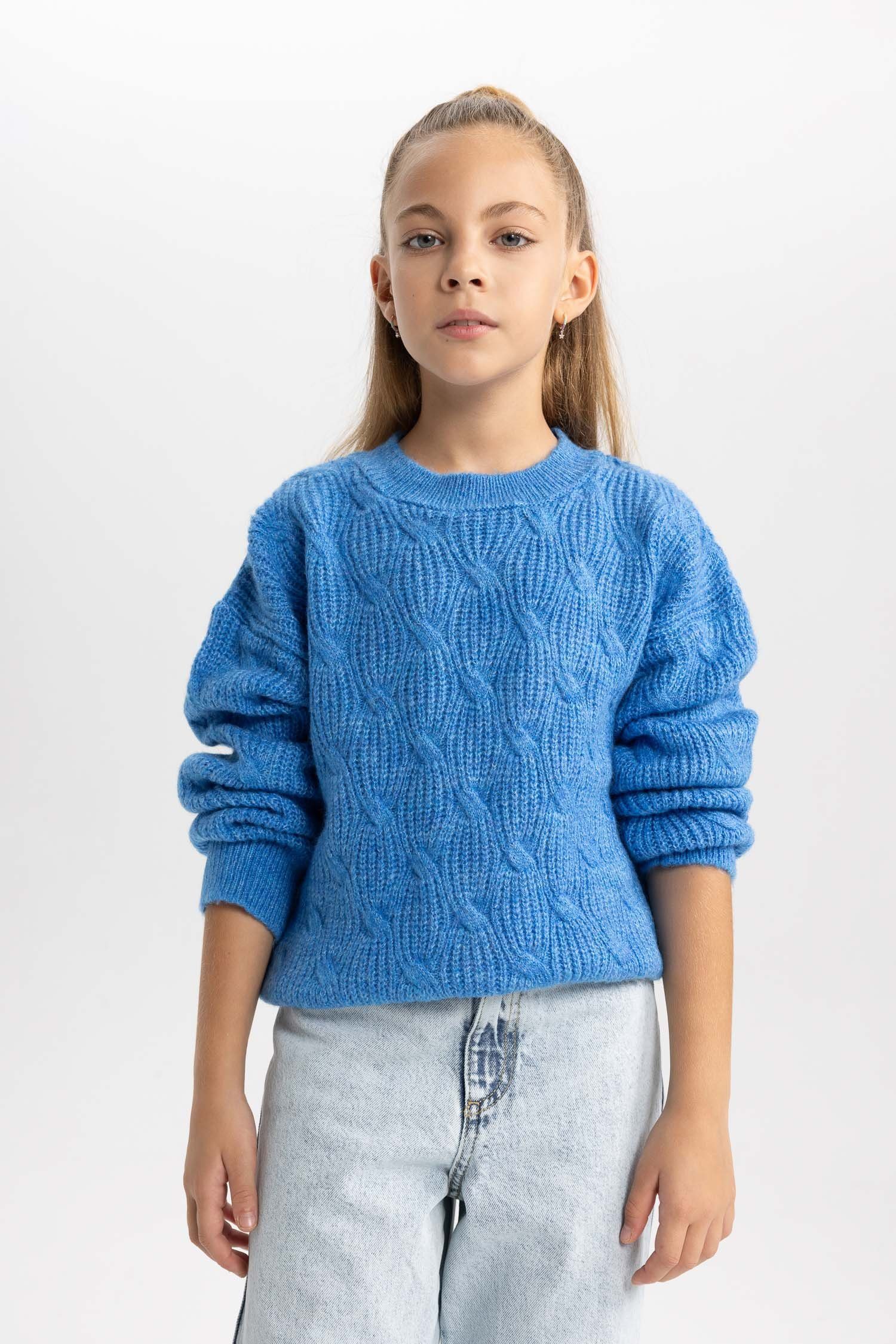 DeFacto Strickpullover Mädchen Strickpullover REGULAR FIT
