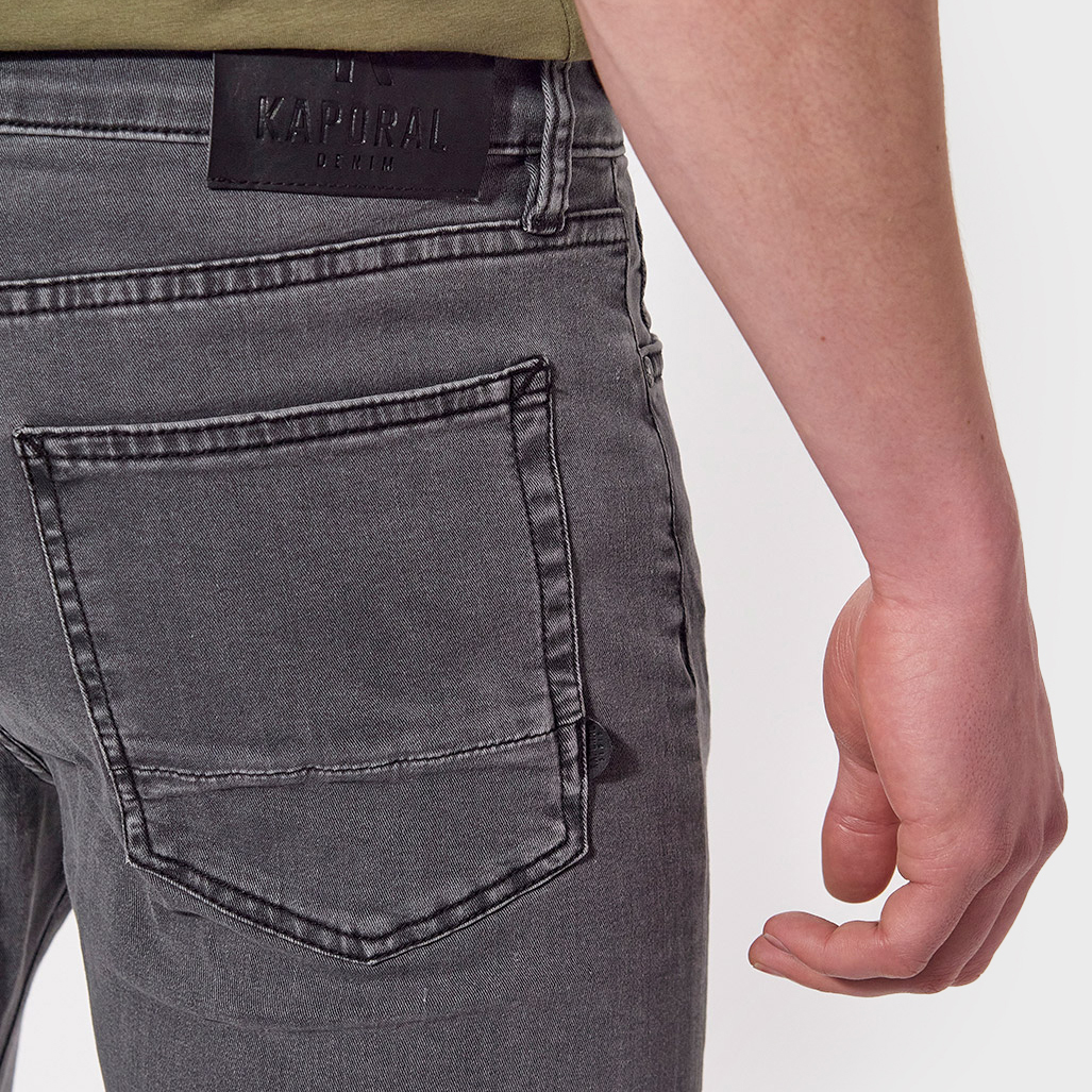 DADAA  Jean skinny Homme gris, effet délavé