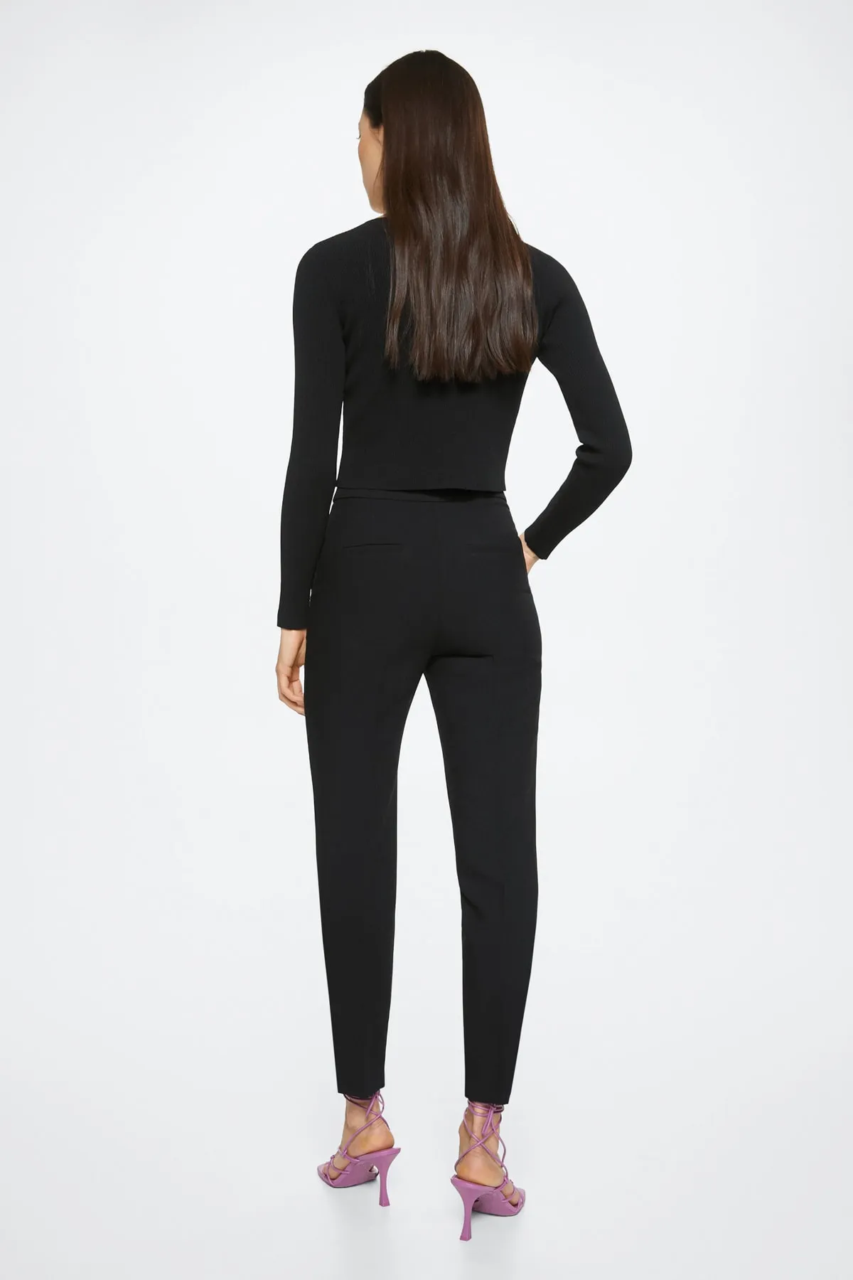 MANGO  27014759 Frau / Mädchen Schwarz