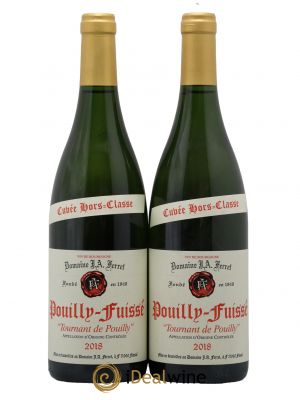 Pouilly-Fuissé 1er Cru Hors Classe Tournant de Pouilly J.A. Ferret (Domaine)  2018 - Lot de 2 Bouteilles