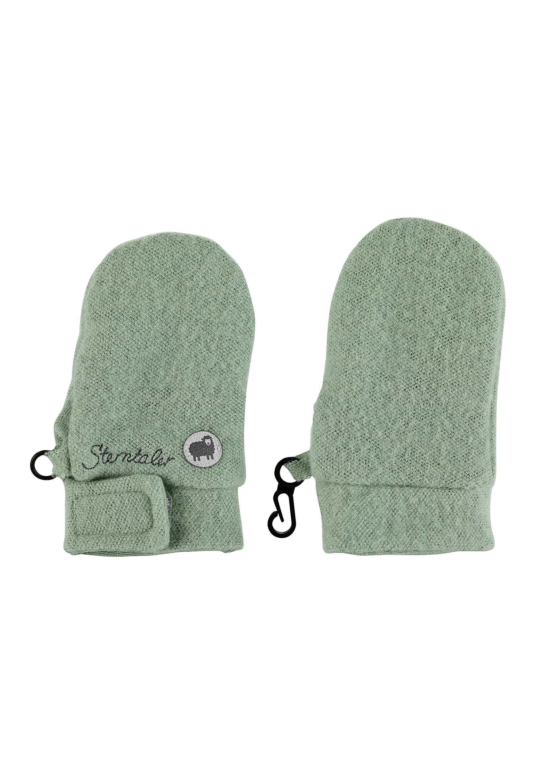 Fäustlinge ohne Daumen aus Merino Wolle