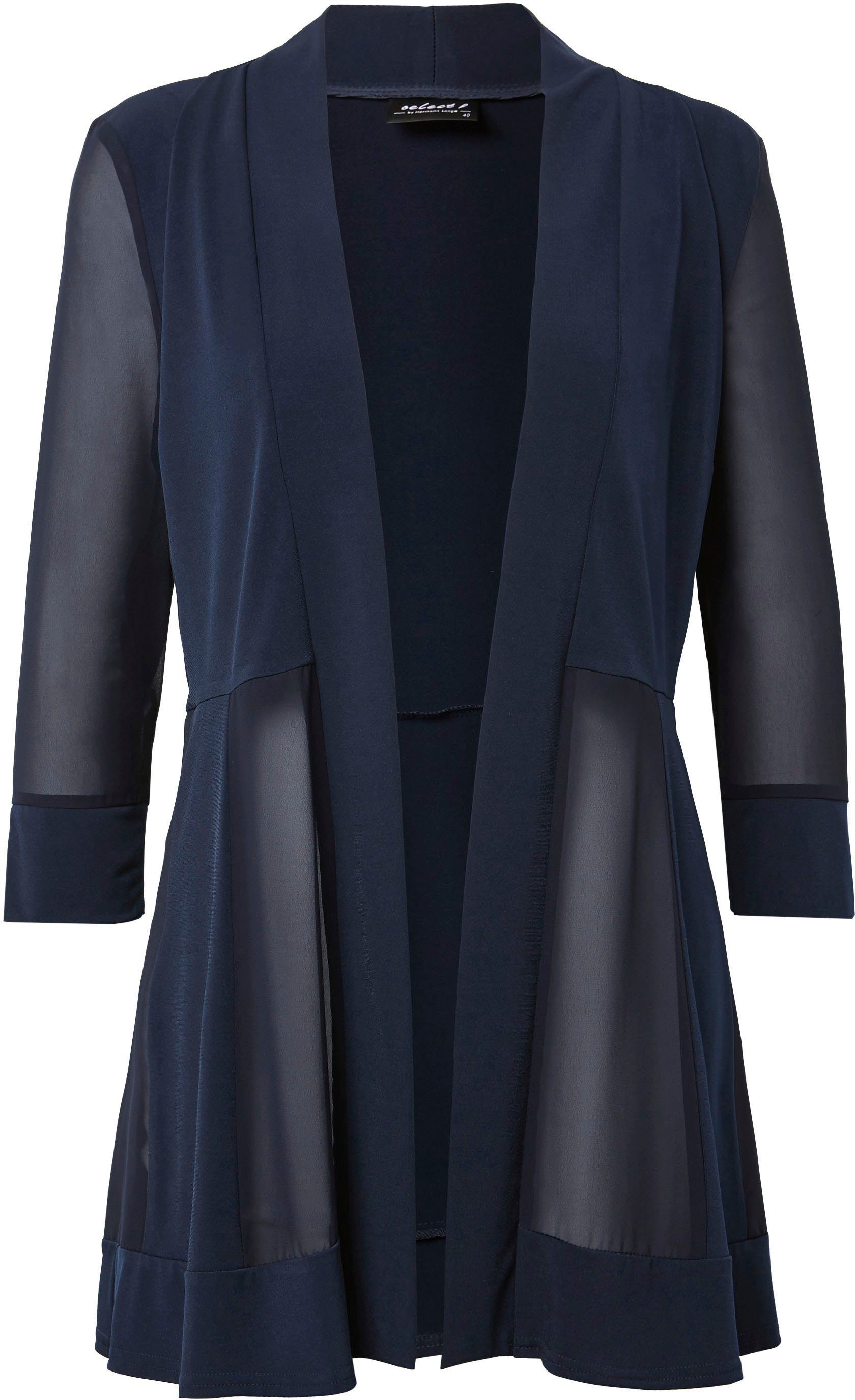 HERMANN LANGE Collection Longblazer Liliana aus Jersey und Chiffon