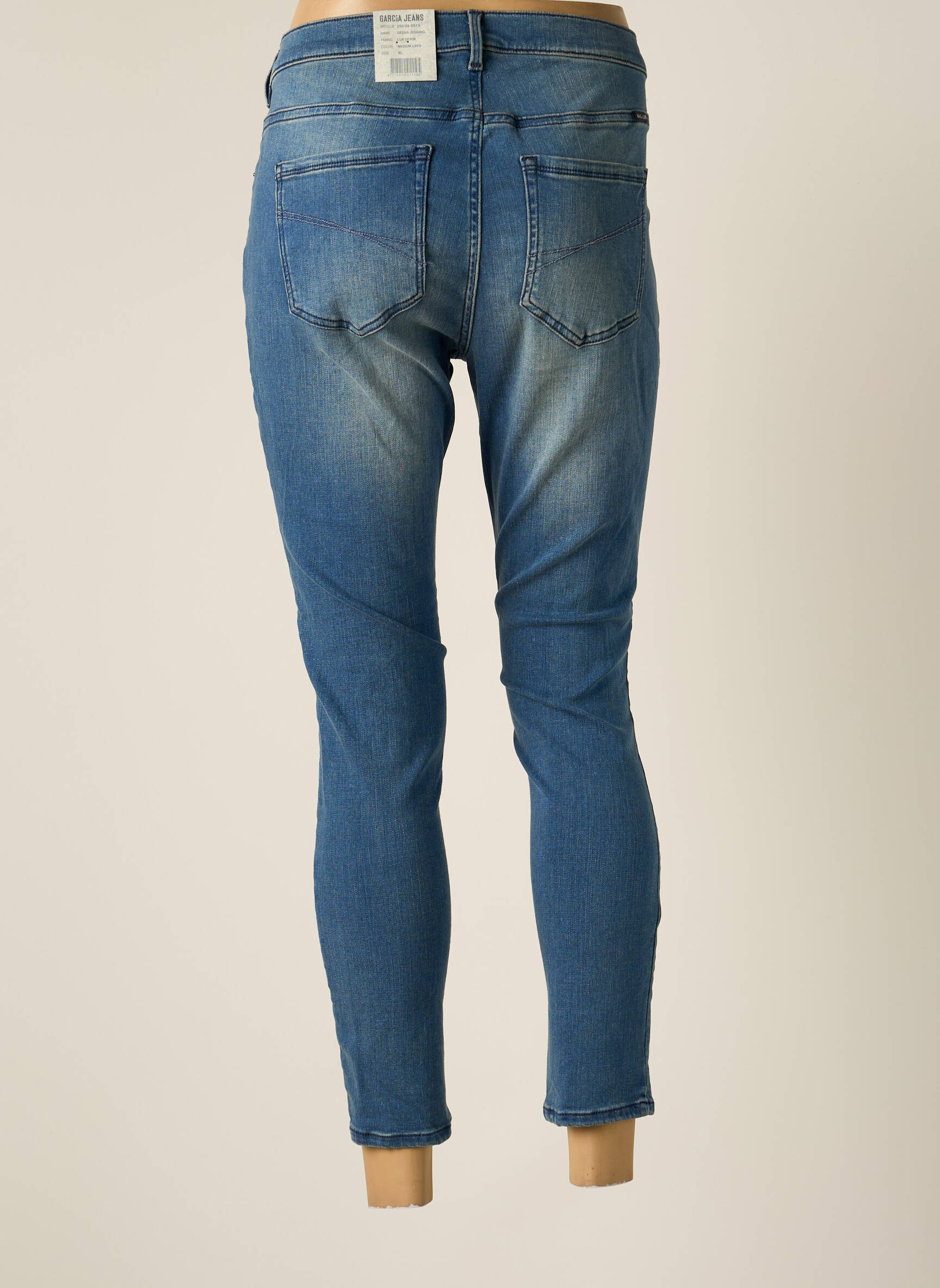 Garcia Jeans Coupe Slim Femme couleur bleu