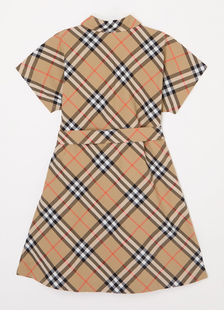 Rochie-tunică Burberry Giulietta din bumbac organic