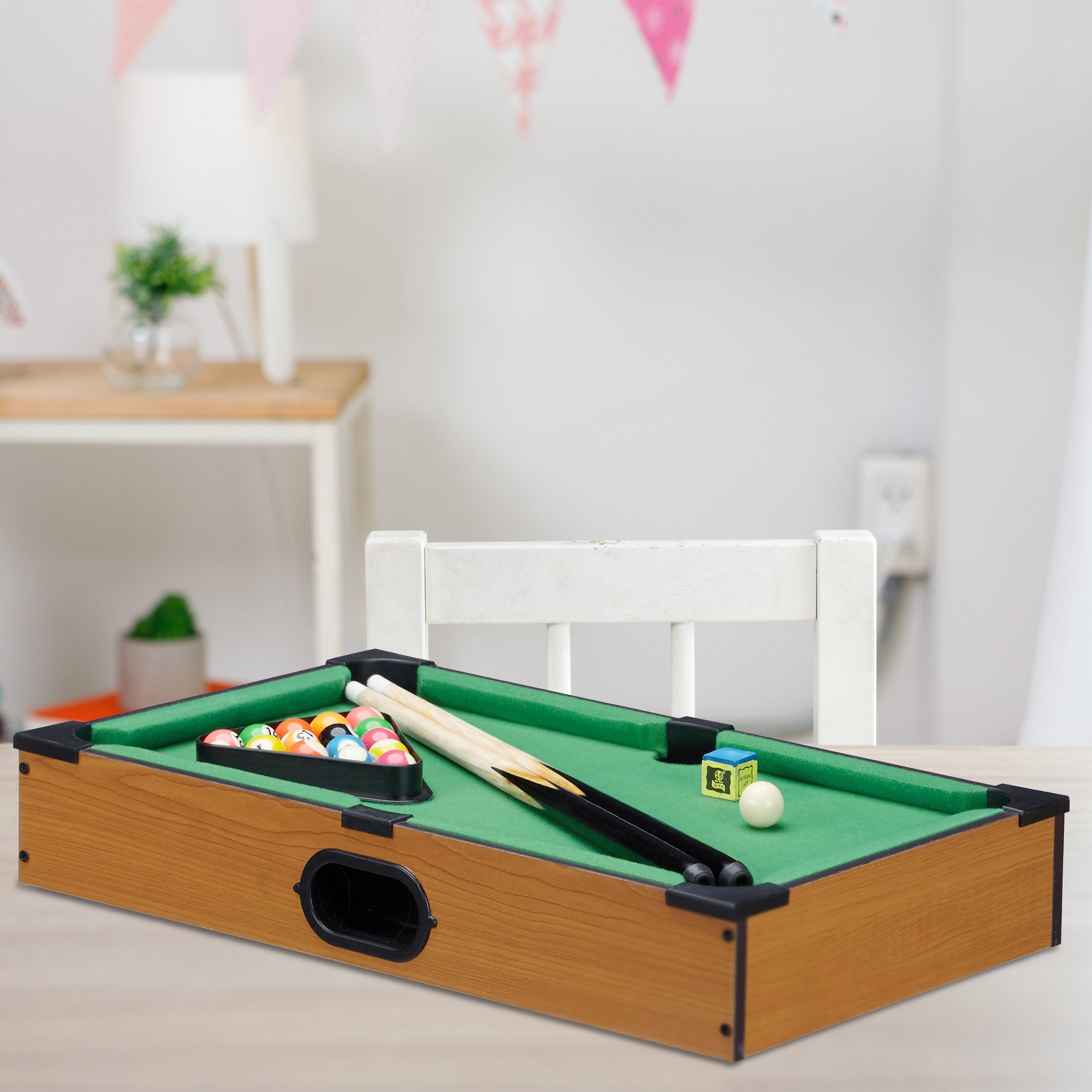 relaxdays Billardtisch Tischbillard