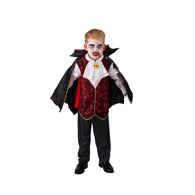 Aå Halloweendrakt 4-6 år, vampyr