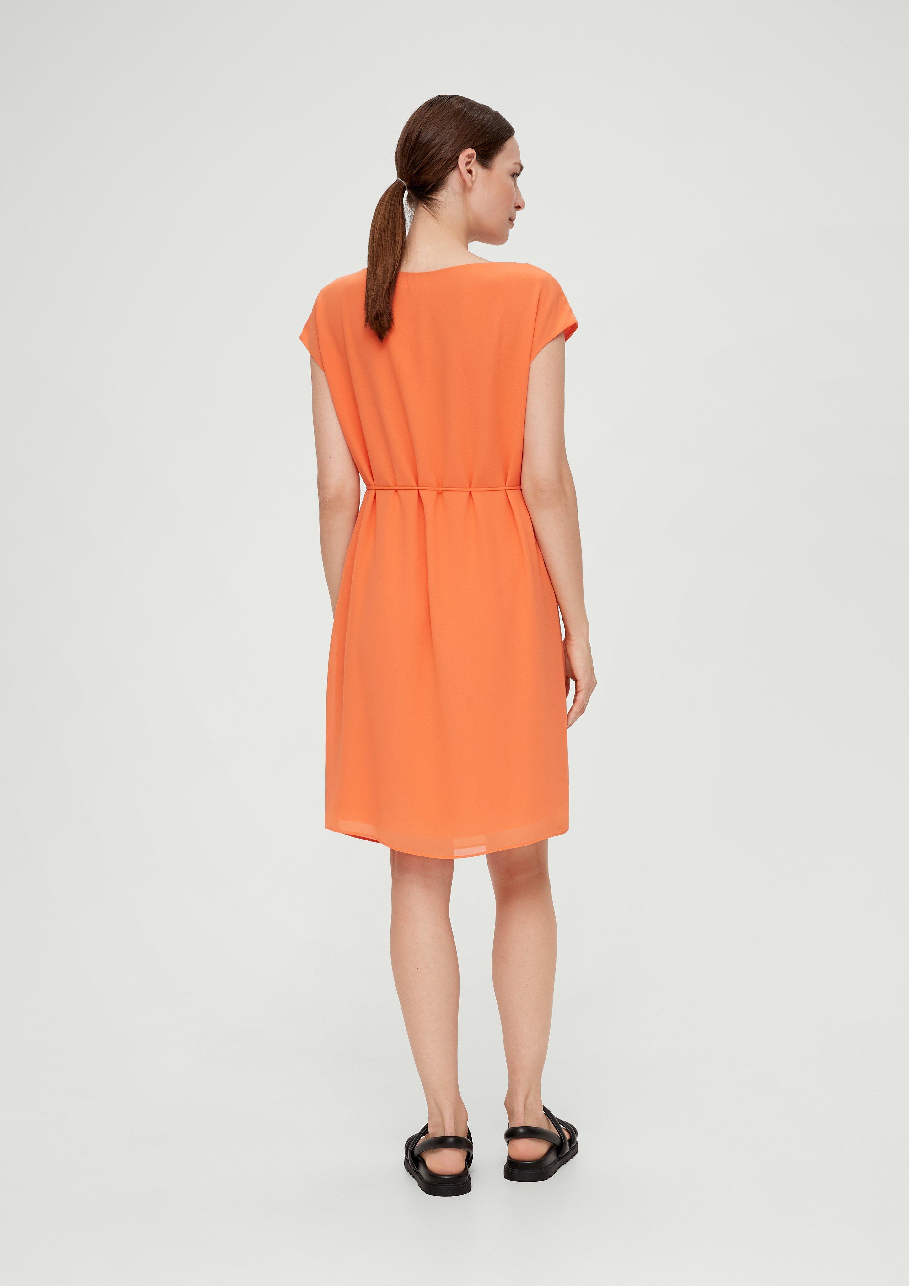 Chiffonkleid mit Raffung  2134525-2333