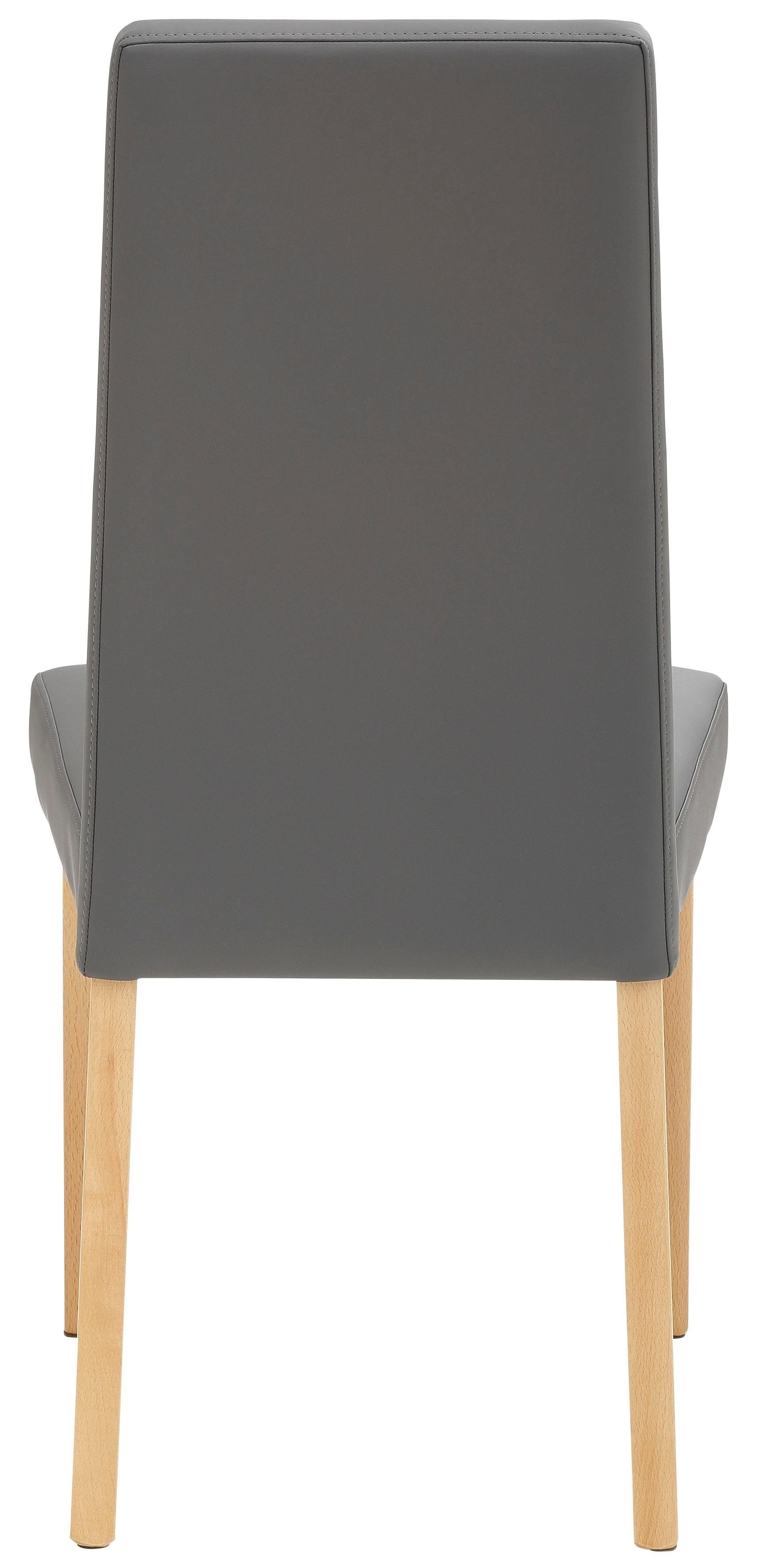 INOSIGN Polsterstuhl Mary (Set, 2 St), Beine wahlweise Buche natur oder wengefarben
