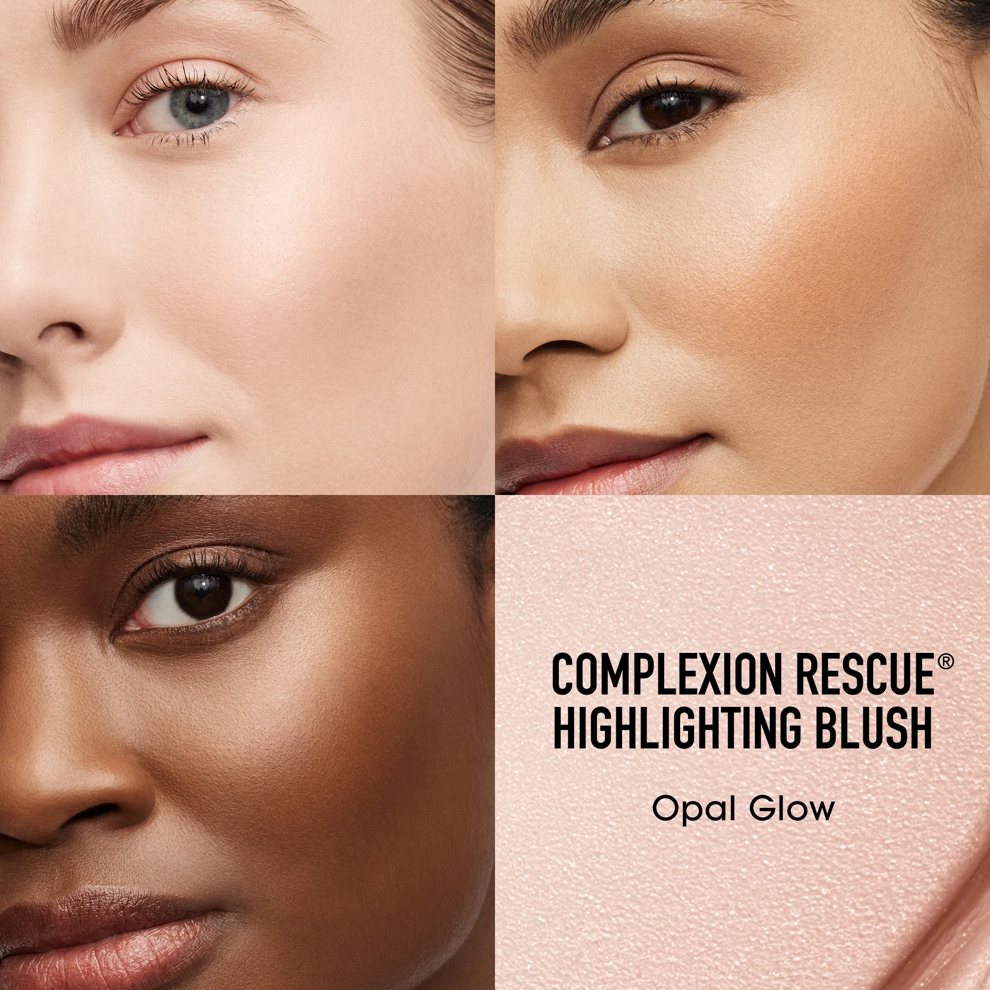 Complexion Rescue Highlighting Blush – Highlighter und Aufheller, Creme-Rouge