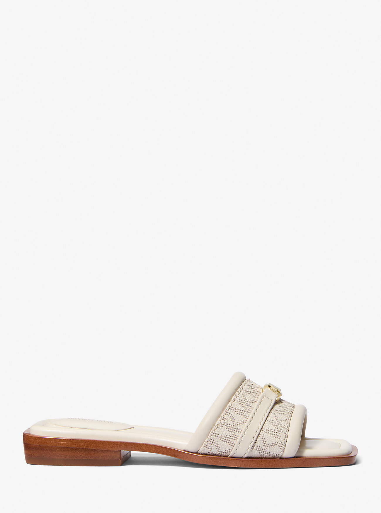 Mandy Signature Logo Slide Sandal - VAN/CREAM