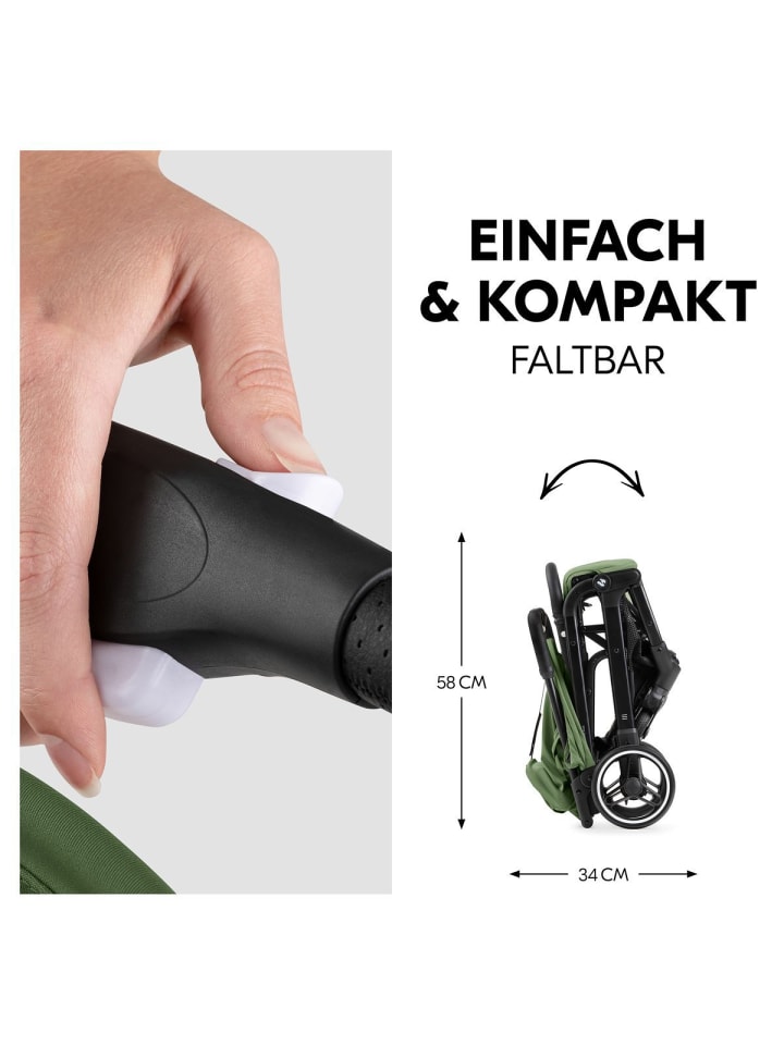 Hauck Reisebuggy & Sportwagen Travel N Care Plus in gruen günstig kaufen onesize