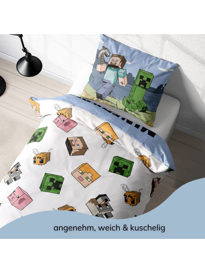 Minecraft Bettwäsche-Set 