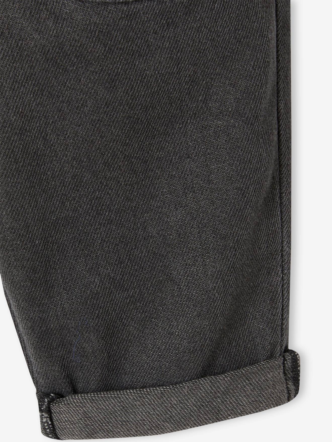 Vertbaudet Baby Jeans mit Schlupfbund - anthrazit