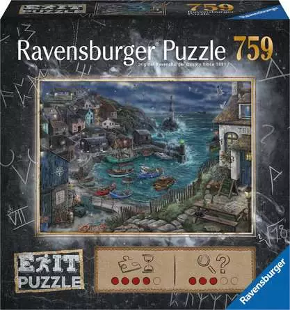 Puzzle 759 Teile - Das Fischerdorf