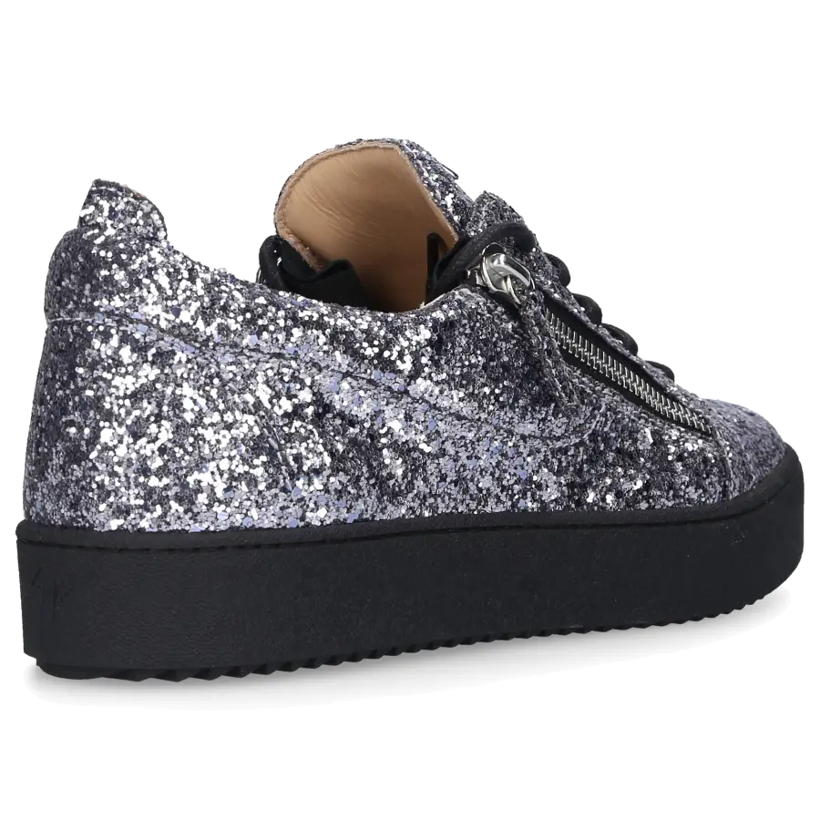Giuseppe Zanotti - Sneaker low FRANKE Glitter - grau