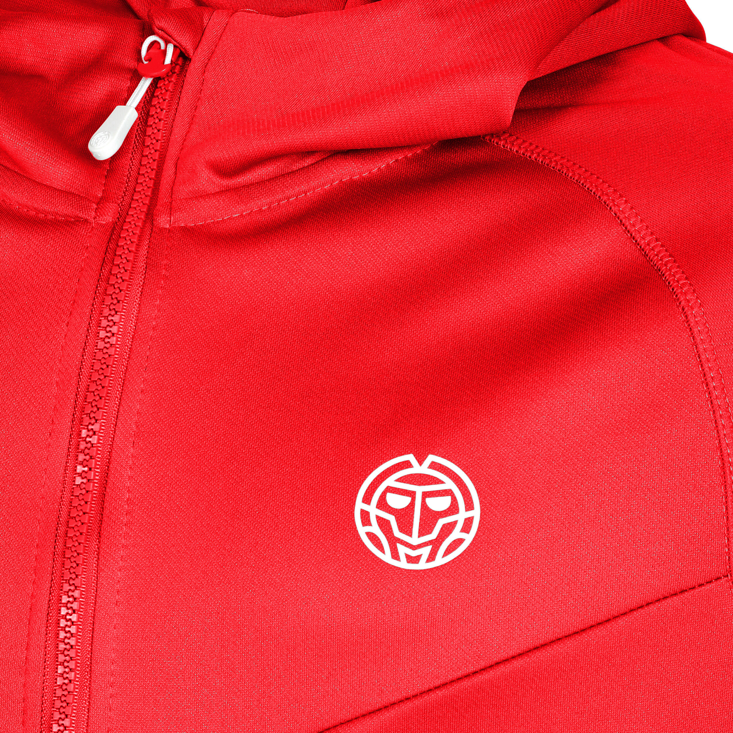 Crew Hood Trainingsjacke Jungen - Rot