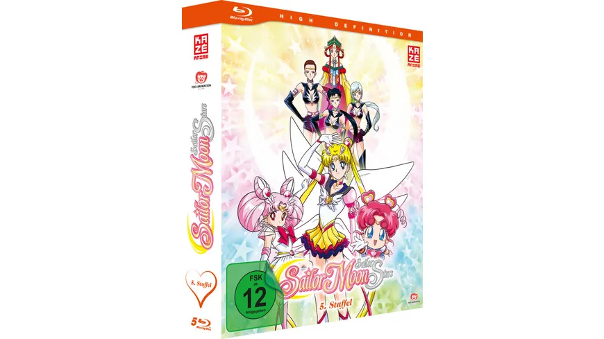 Sailor Moon - Staffel 5 - Blu-ray Box (Episoden 167-200)  [5 BRs]