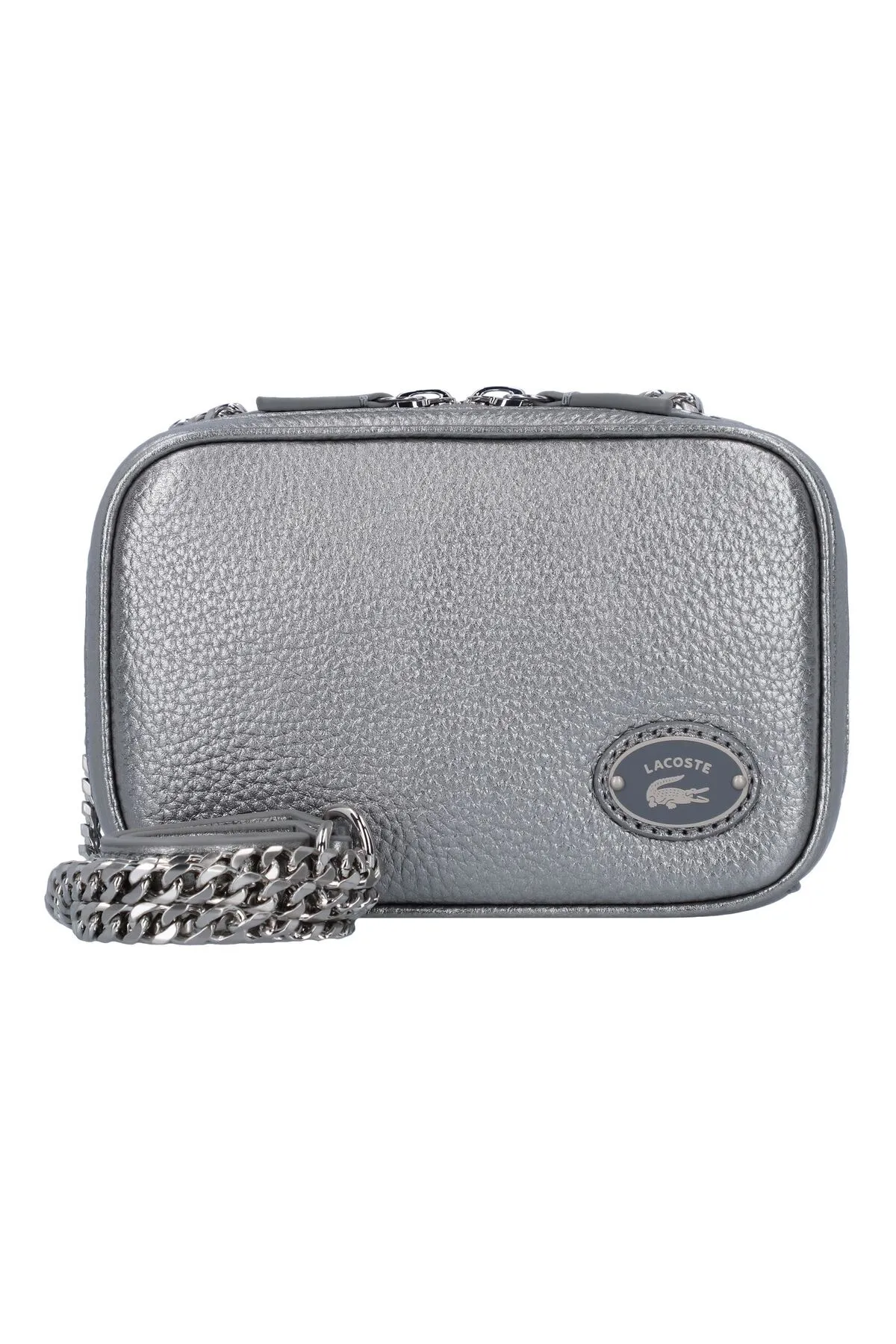 Lacoste  Origin Croc Umhängetasche Leder 16 cm