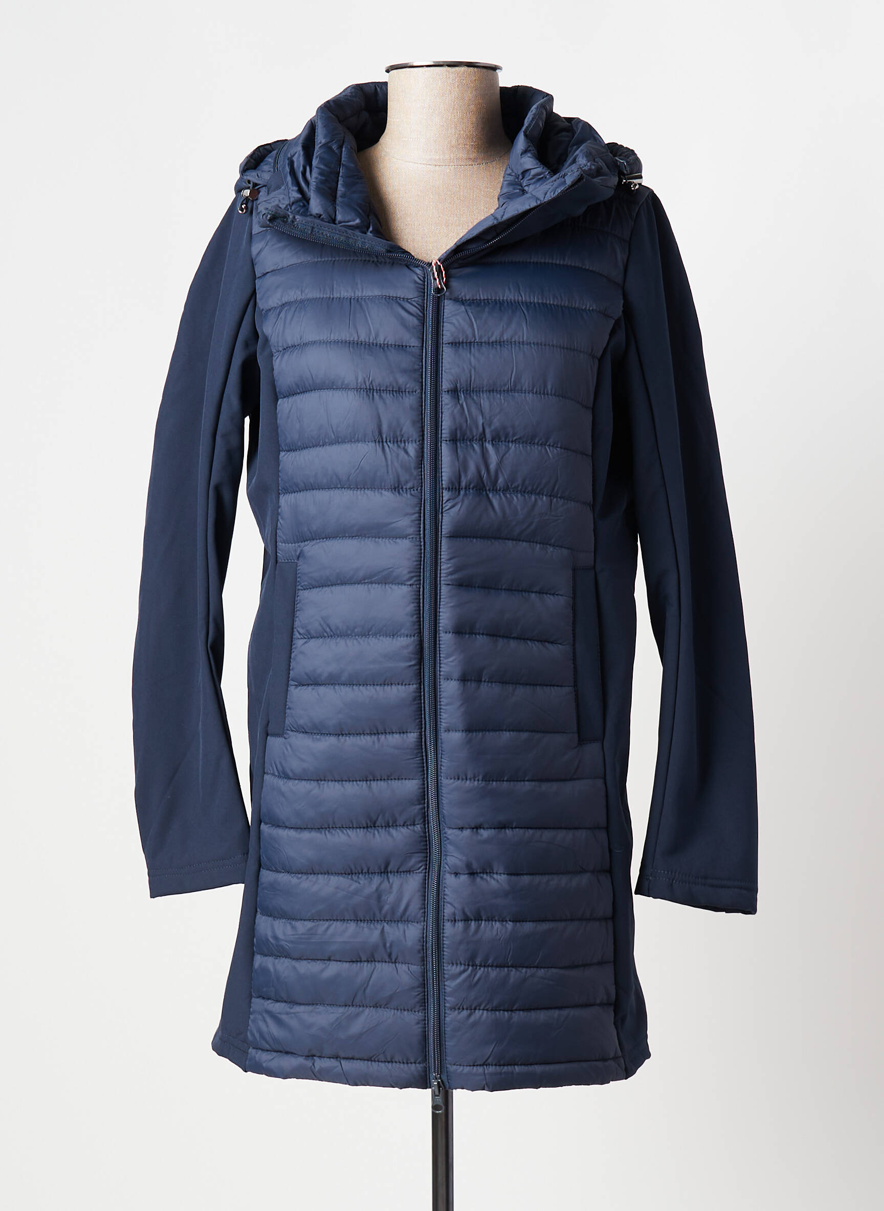 Esprit De La Mer Doudounes Femme couleur bleu