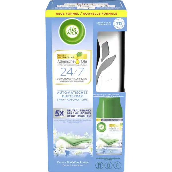 Freshmatic Max automatisches Duftspray Cotton & Weißer Flieder