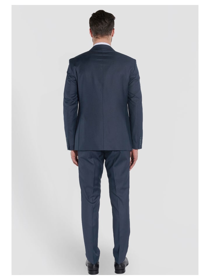 Steffen Klein Anzug SLIM FIT in graublau günstig kaufen
