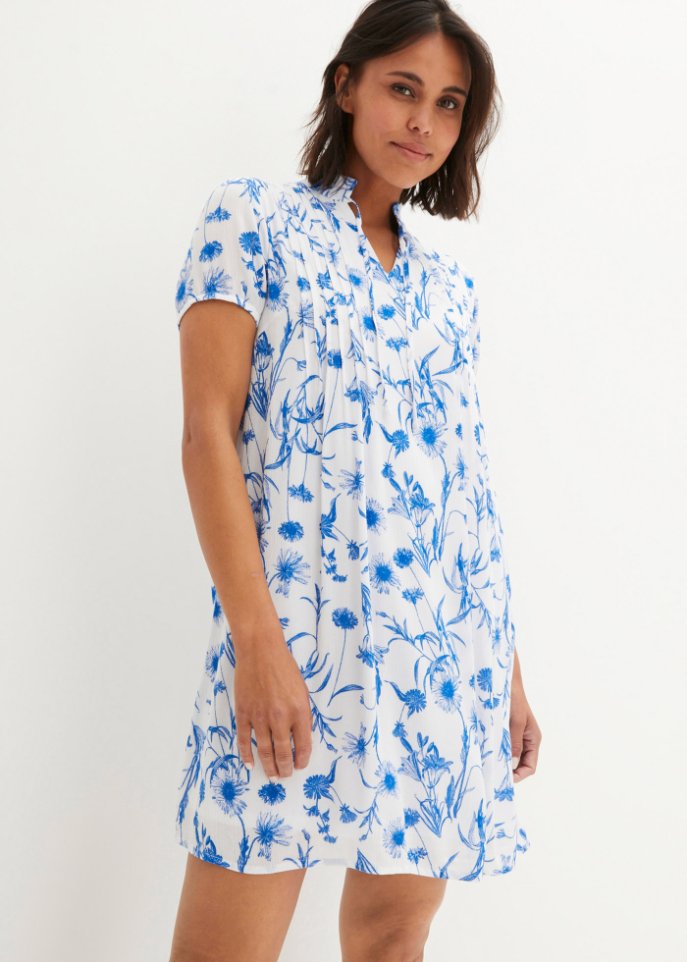 Sommer-Tunika-Kleid, Kurzarm