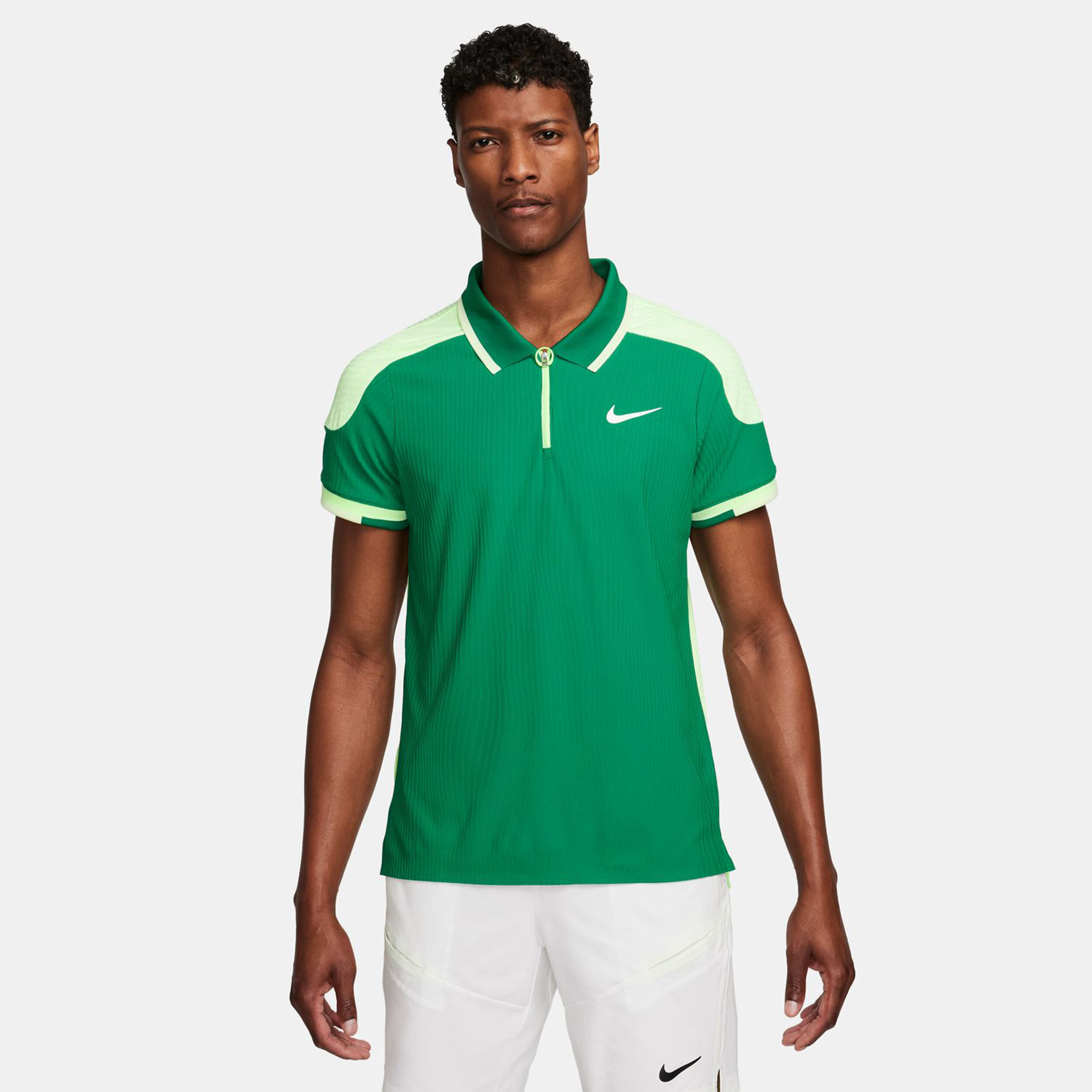 Court Dri-Fit Advantage Slam ULT Polo Herren - Grün, Neongrün