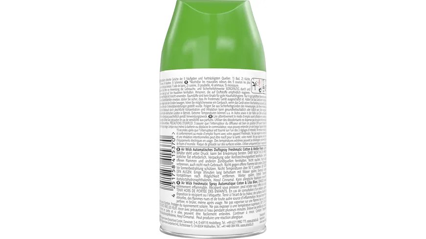 Air Wick Duftspray Cotton & Weißer Flieder Nachfüller 250 ml