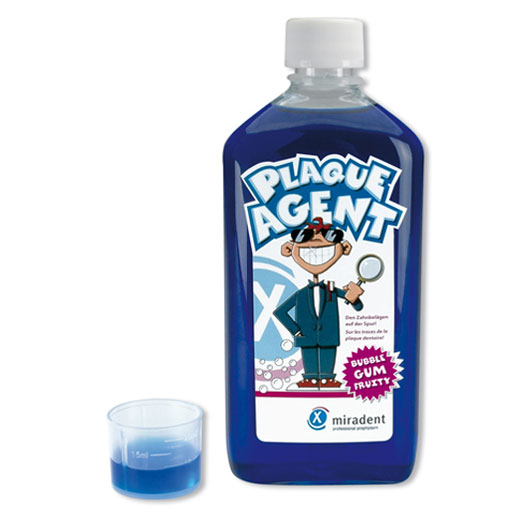 MIRADENT Plaquetest Lösung Agent  500 ml  Lösung