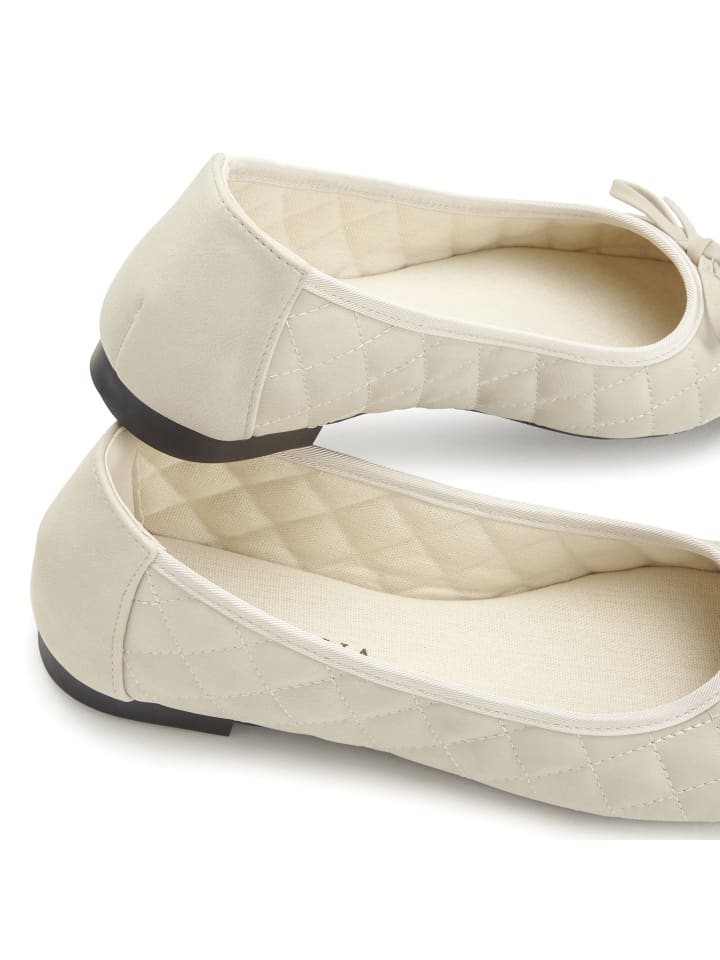 LASCANA Ballerina in beige günstig kaufen