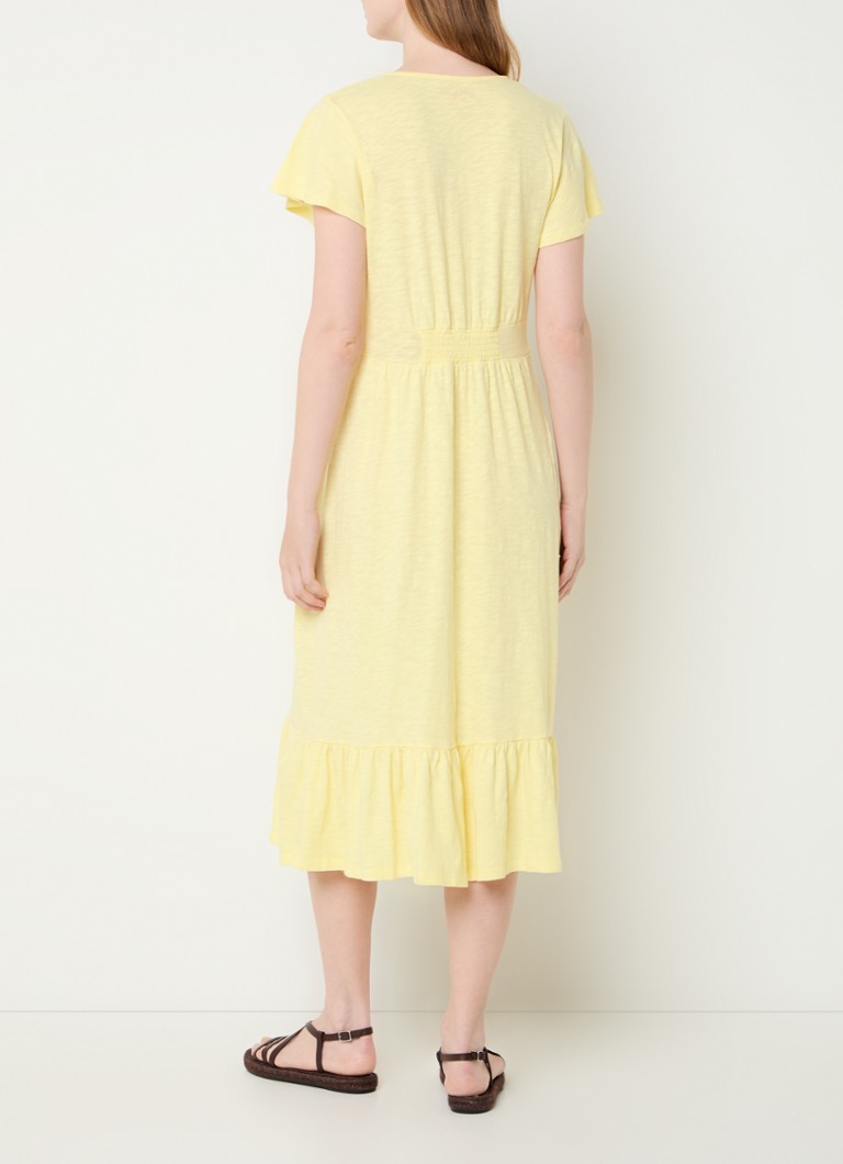Vestido midi Valma con volantes de ba&sh