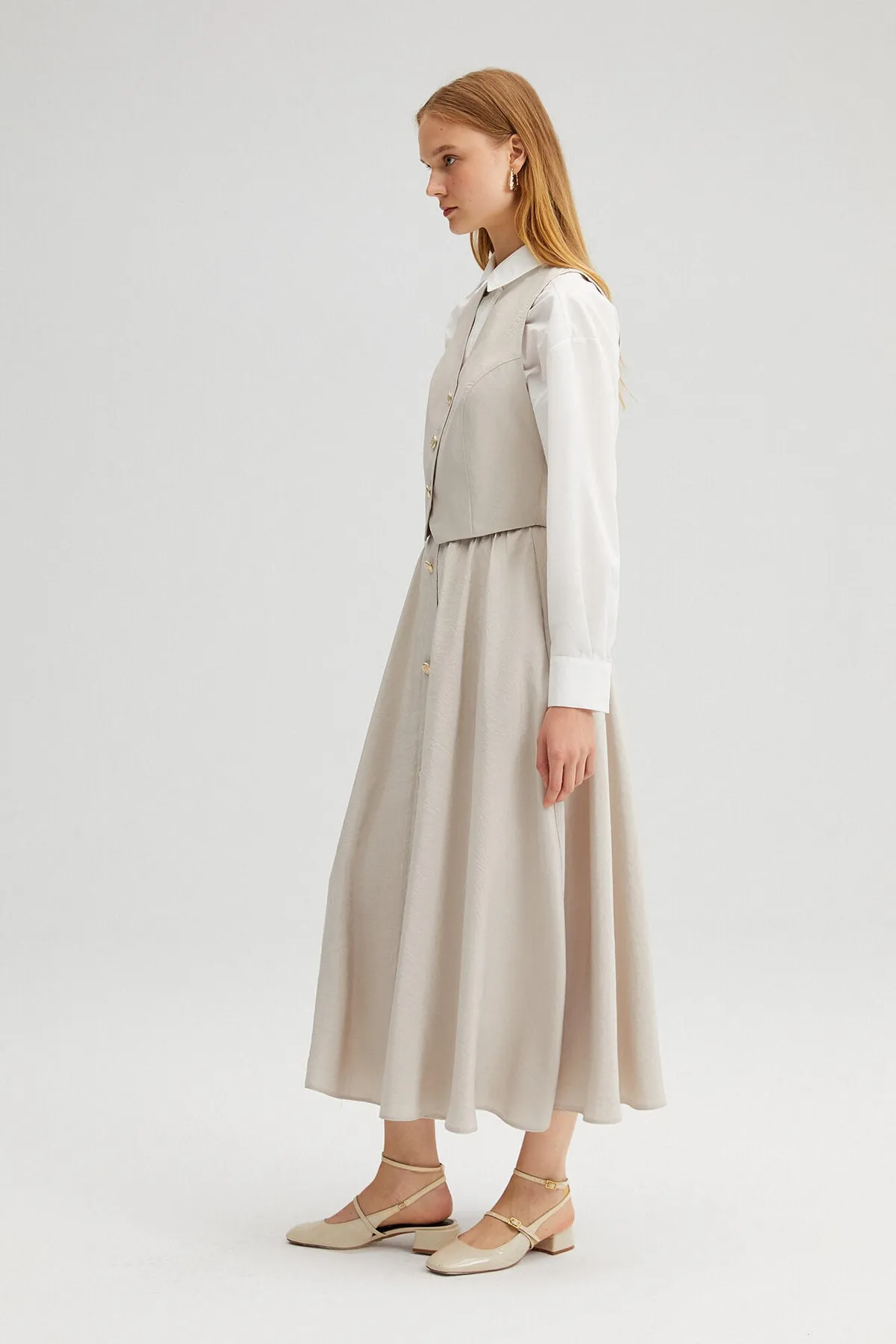 Touché Privé  Weste Rock Cupra Anzug