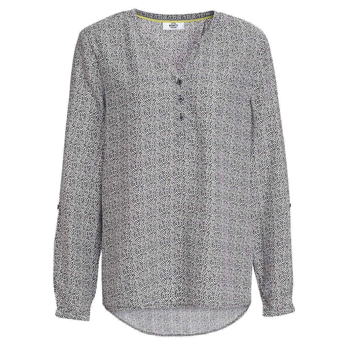 Damen Bluse mit Allover-Muster