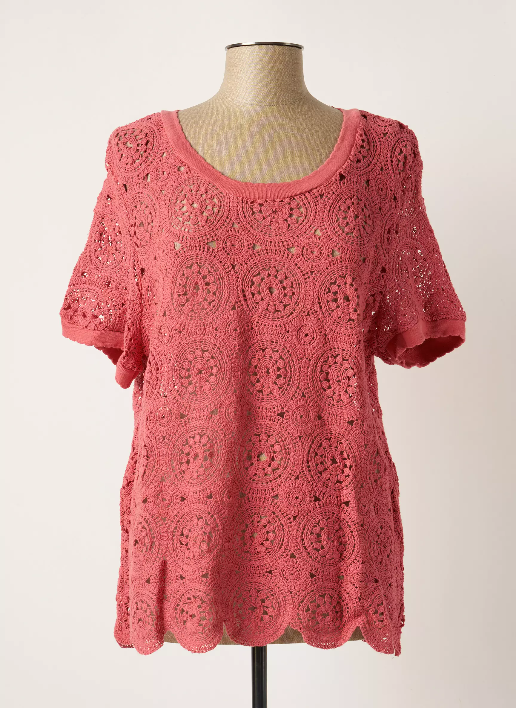 C Est Beau La Vie Tops Femme couleur rose