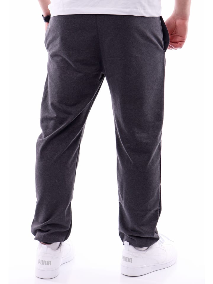 RESLAD Jogginghose mit Brandpatch in anthrazit günstig kaufen