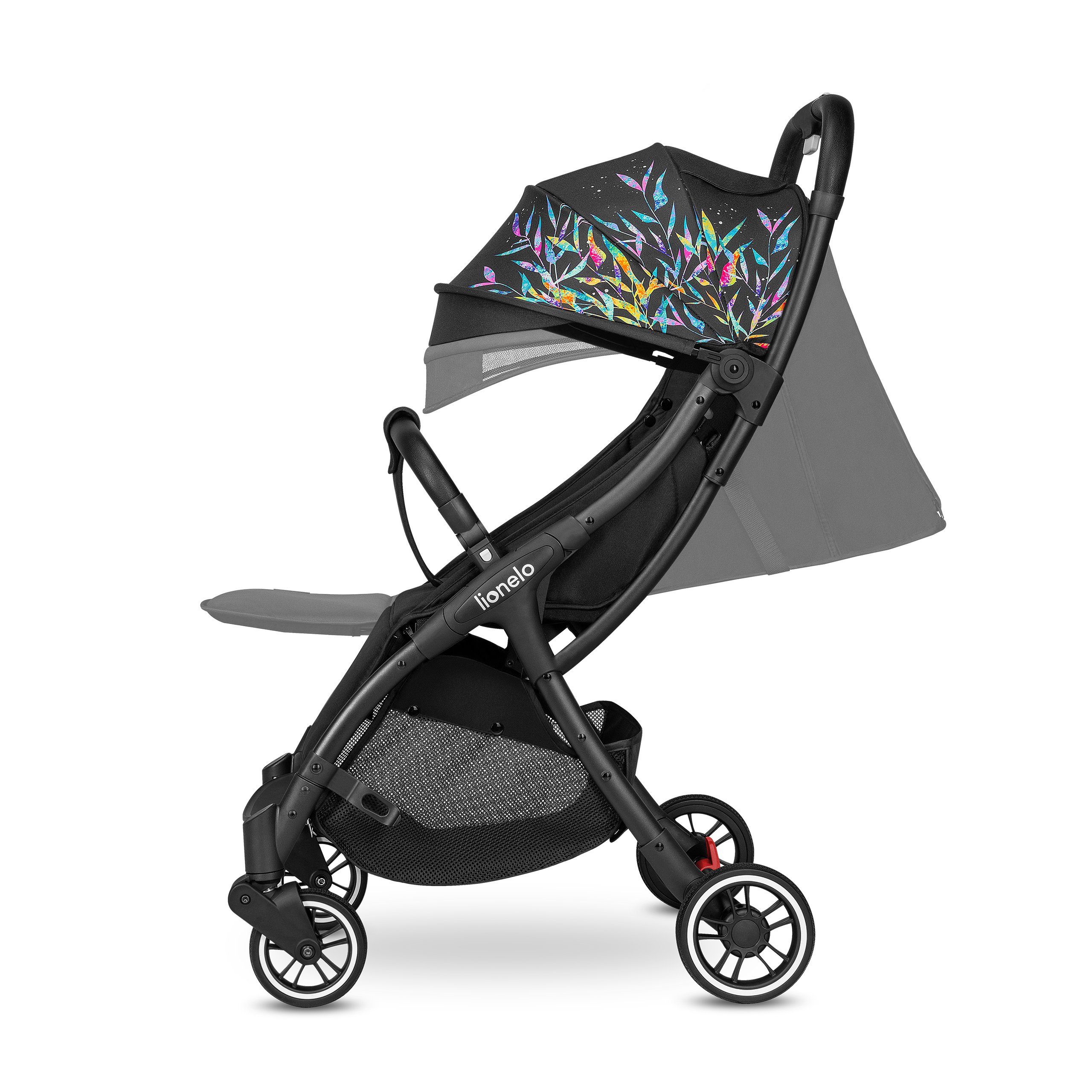 lionelo Kinder-Buggy Julie-ONE, Fußdecke,Getränkehalter,bis 22KG [Airline-Gepäck]