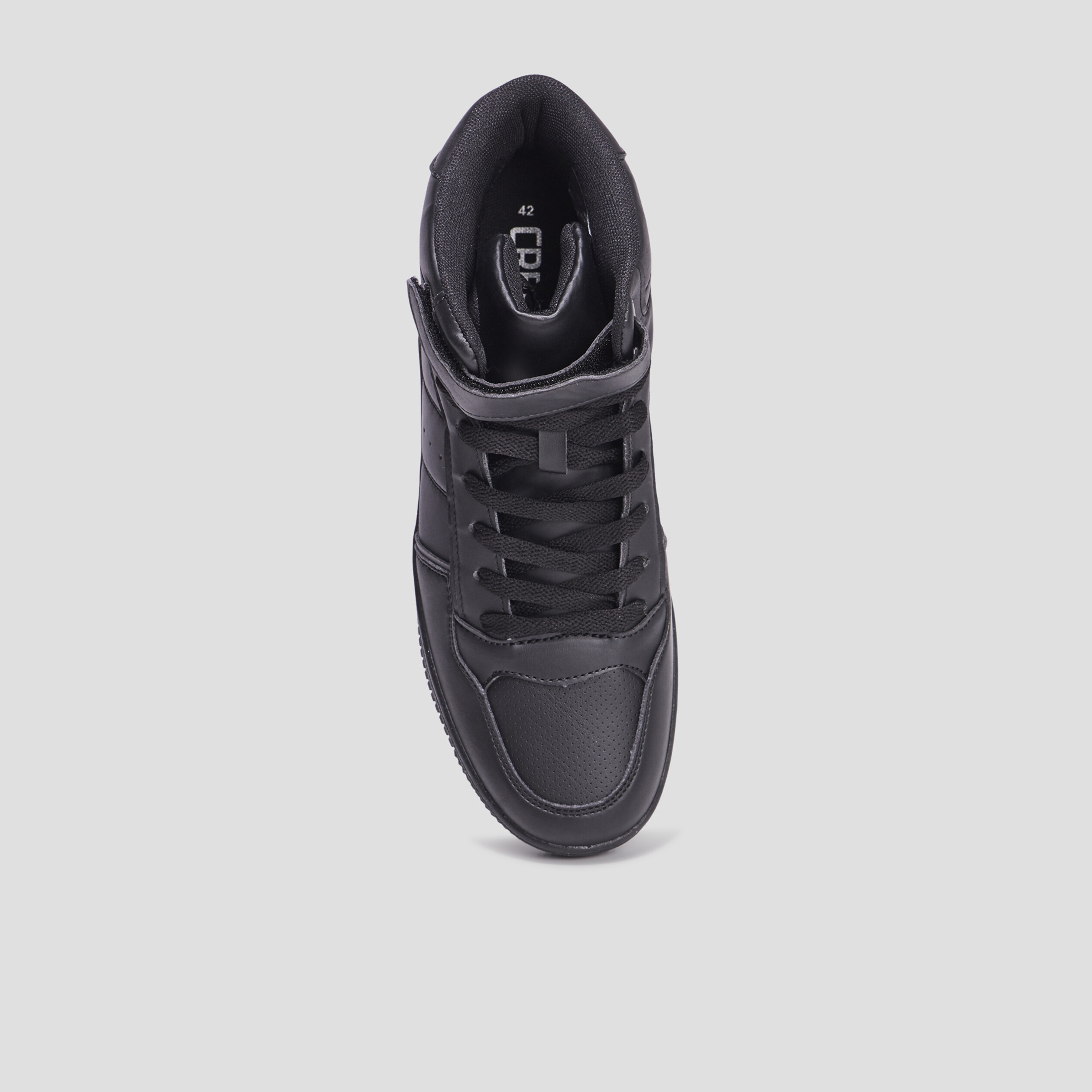 Baskets montantes Creeks Ktempete noir homme | La Halle