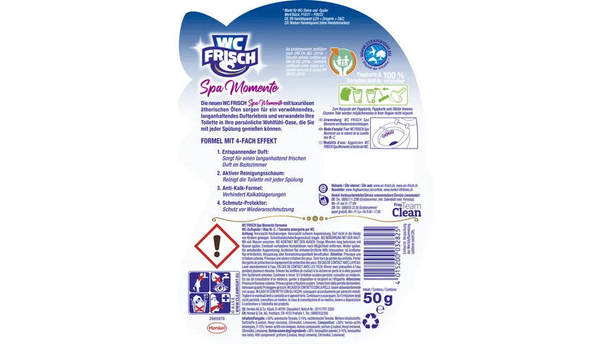 WC Frisch Spa Momente Harmonie 50 g