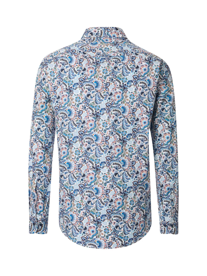 CASAMODA Freizeithemd in Blau günstig kaufen